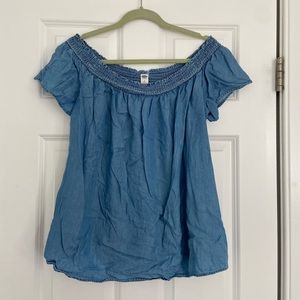 Old Navy Chambray Top